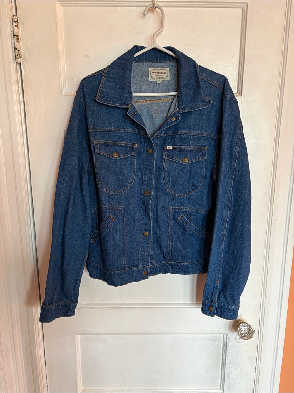 Classic Indigo Denim Jacket -